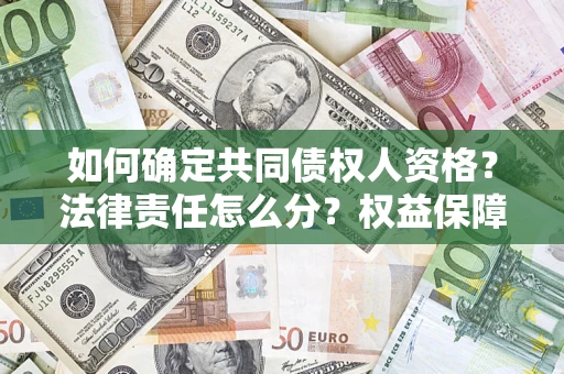 北京如何确定共同债权人资格？法律责任怎么分？权益保障技巧揭秘！