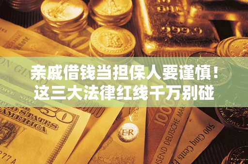 北京亲戚借钱当担保人要谨慎！这三大法律红线千万别碰