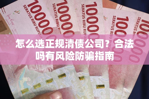 北京怎么选正规清债公司？合法吗有风险防骗指南